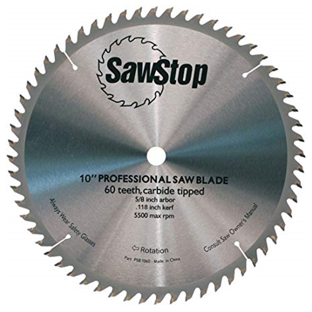 SawStop 60T Carbide Tipped Main Image