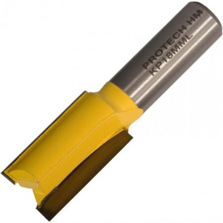 PRO-TECH Straight Bit 18Mm X 32Mm Cut 2 Flute Metric 1/2' Shank