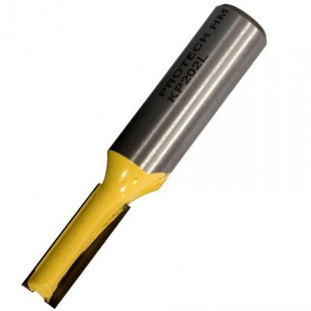 PRO-TECH Straight Bit 5/16' (7.9Mm) X 1'(25.4Mm) Two Flute 1/2' Shank