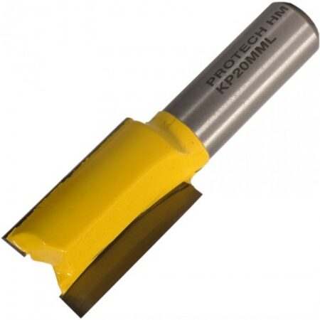 PRO-TECH Straight Bit 20Mm X 32Mm Cut 2 Flute Metric 1/2' Shank