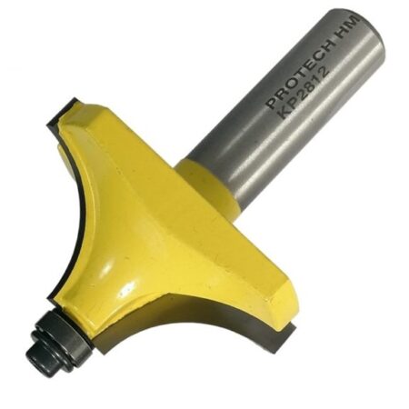 PRO-TECH Beading Router Bit 2" x 1" Radius 3/4" 1/2" Shank