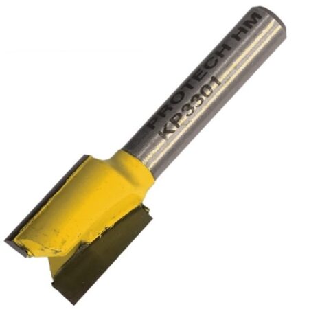 PRO-TECH Mortising Router Bit 1/2" X 10mm (Ideal For Hinge Recesses) 1/4" Shank