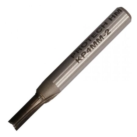 PRO-TECH Straightbit 4Mm 2 Flute Solid Carb