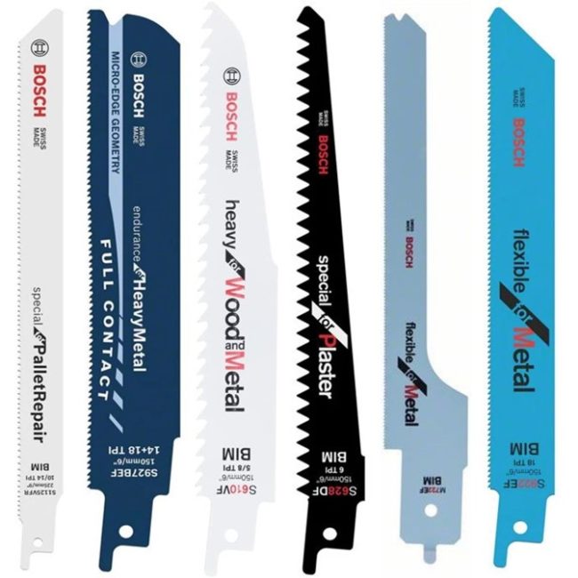 BOSCH Sabre Saw Blades BIM For Wood Metal Top Dog Tool Shop