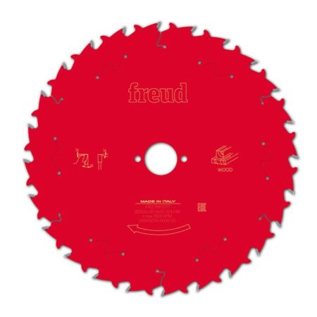 FREUD | Wood Blades For Table Saw | Corded - Corded 250 x 30 x 2.8/1.8, T24