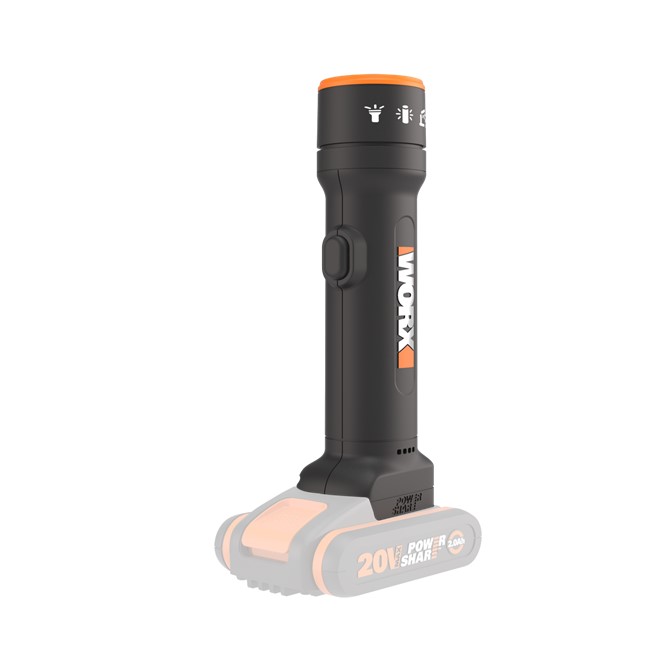 WX027.9 1 WORX 20V Cordless 4-in-1 LED Flashlight WX027.9