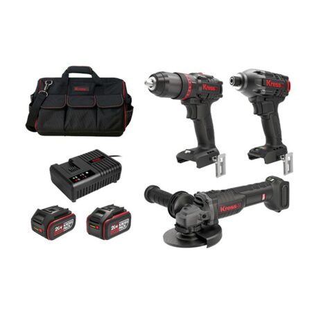 KRESS 20V Max Brushless Combo Kit KUG003