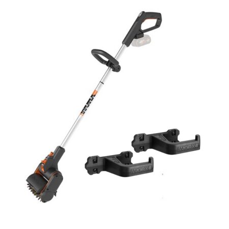 WORX 20V Cordless MULTIBRUSH Multi Surface 4-In-1 Cleaner TOOL ONLY | Plus FREE WA0139 Hang It
