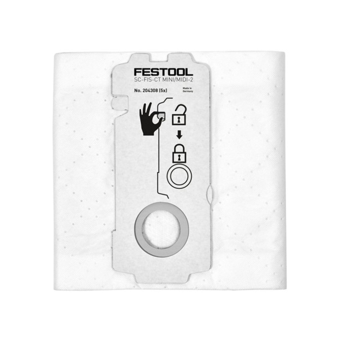 FES204308 Festool Selfclean Filter Bag 204308