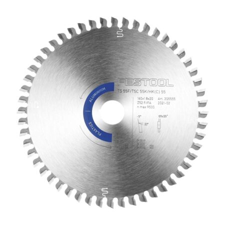 Festool Saw Blade Aluminium/Plastic 205555