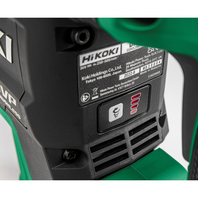 HIKOKI 36V Cordless Rotary Hammer 9.2J DH3640DA 2