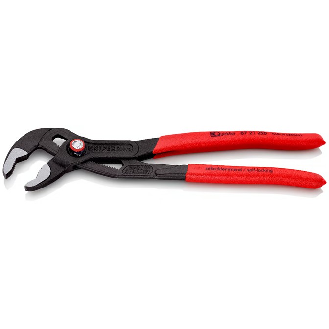 KNIPEX Cobra® QuickSet High-Tech Water Pump Pliers 87 21 250 2