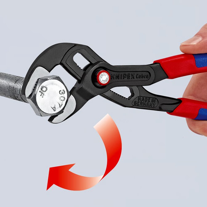 KNIPEX Cobra® QuickSet High-Tech Water Pump Pliers 87 21 250 3