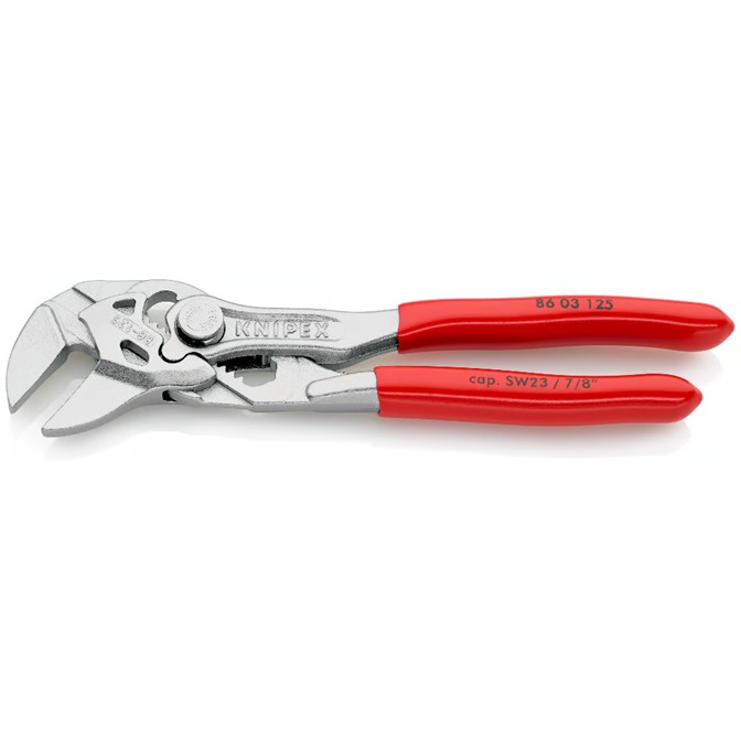 KNIPEX Water Pump Plier Wrench Chrome PVC 125mm 1