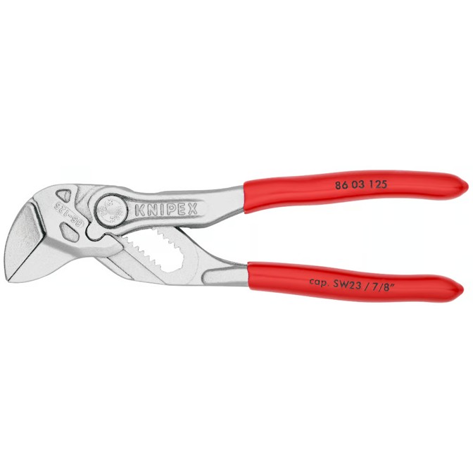 KNIPEX Water Pump Plier Wrench Chrome PVC 125mm 2