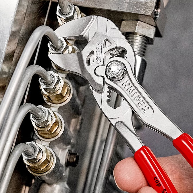 KNIPEX Water Pump Plier Wrench Chrome PVC 125mm 5