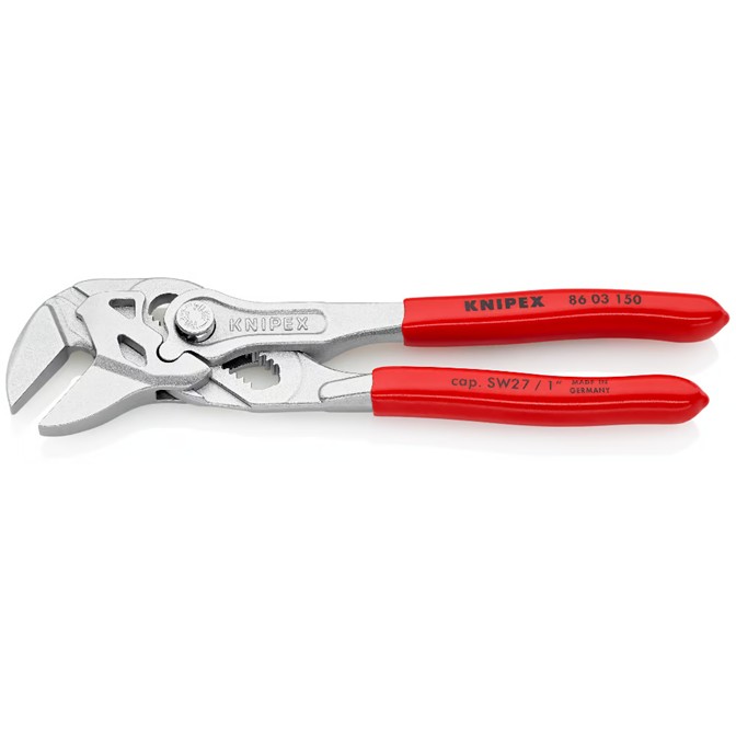 KNIPEX Water Pump Plier Wrench Chrome PVC 150mm 1