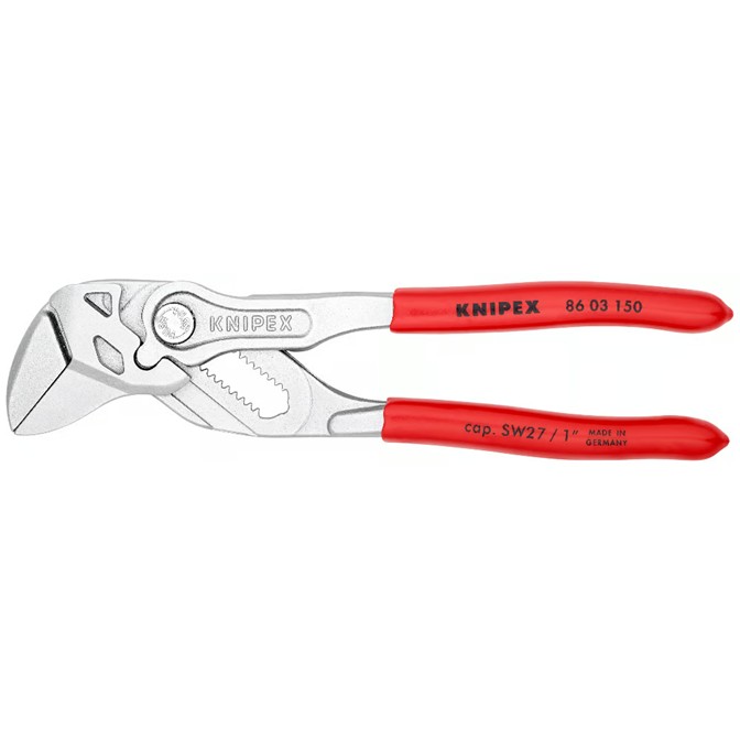 KNIPEX Water Pump Plier Wrench Chrome PVC 150mm 2