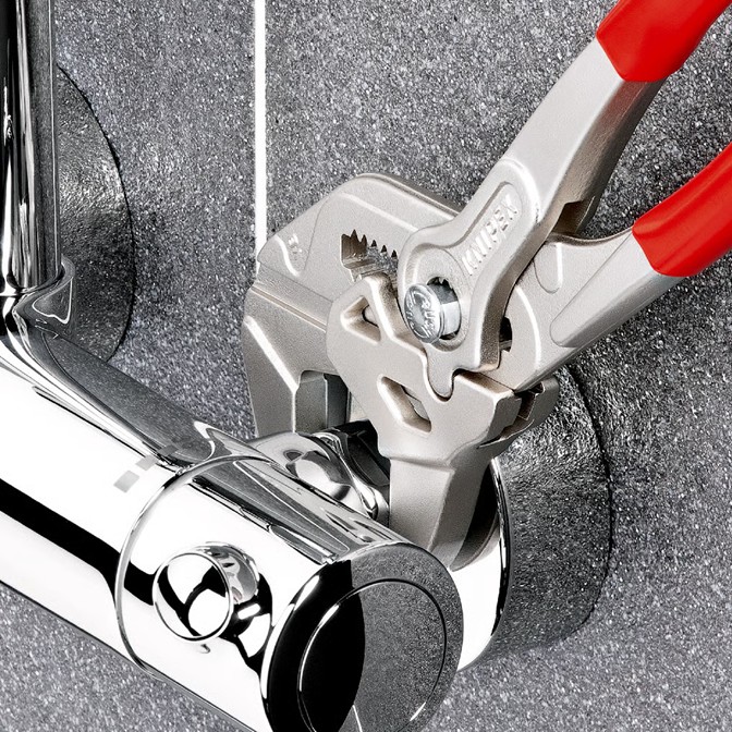 KNIPEX Water Pump Plier Wrench Chrome PVC 150mm 5