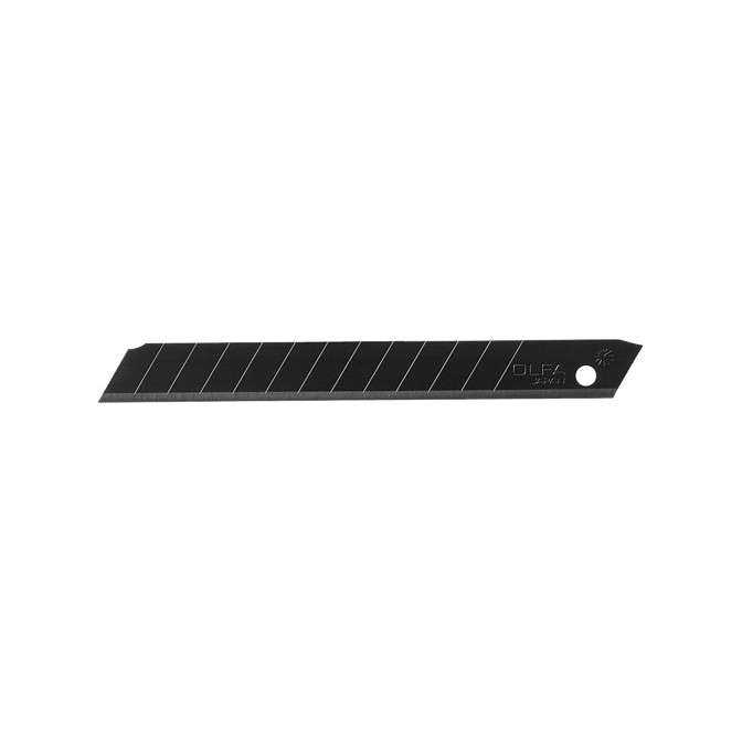 OLFA Black Ultra-Sharp Snap-Off Blade 9mm OLFA Black Ultra-Sharp Snap-Off Blades 10-Piece
