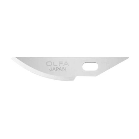 OLFA Curved Art Carving Blades 8mm 5-Piece