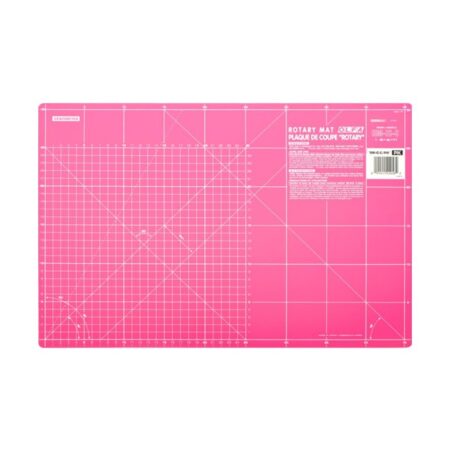 OLFA Double-Sided Rotary Mats | 12" x 18" / 450 x 300mm - Pink