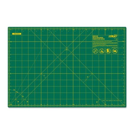 OLFA RM-CG 12" x 18" Green Double-Sided Rotary Mat