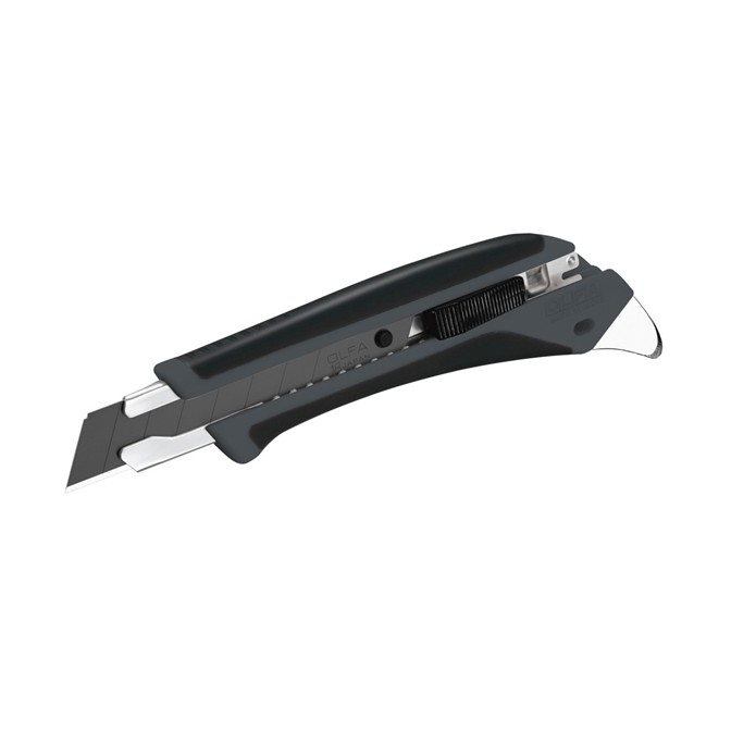 OLFCTR-L5-AL-GRAY Main OLFA Heavy Duty Cutter With Autolock Gray