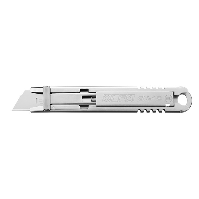 OLFCTR-SK12-24 Main OLFA Stainless Steel Self-Retracting Safety Knife SK-12/24