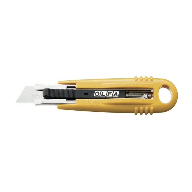 OLFCTR-SK4-GREEN Main Olfa Green Safety Cutter Box Knife SK-4 GREEN