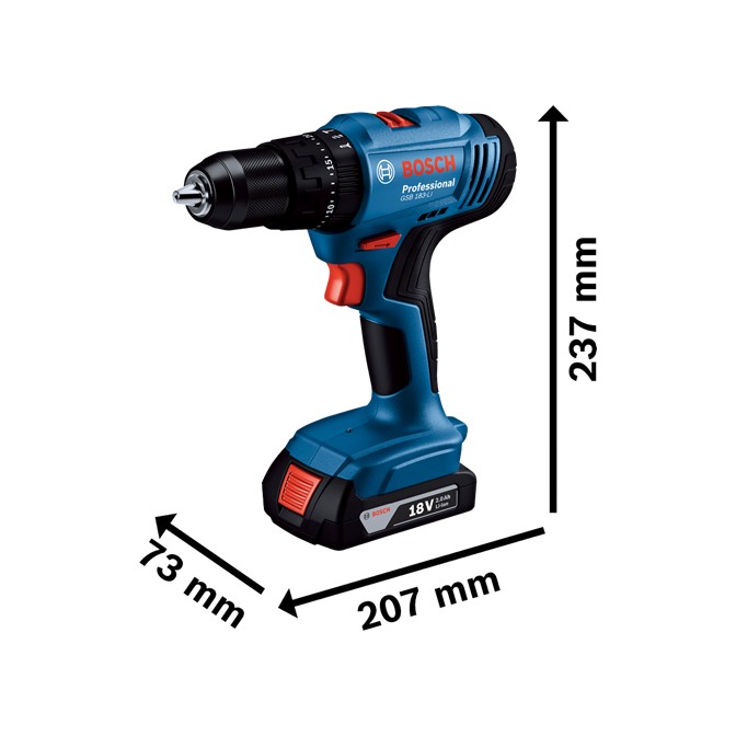 BOSCH GSB 183-LI Cordless Percussion Screwdriver 1
