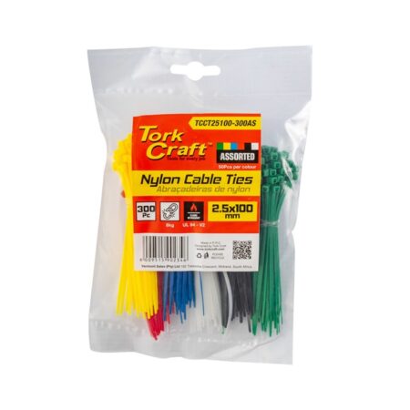 TORK CRAFT Nylon Cable Ties | 2.5 x 100mm