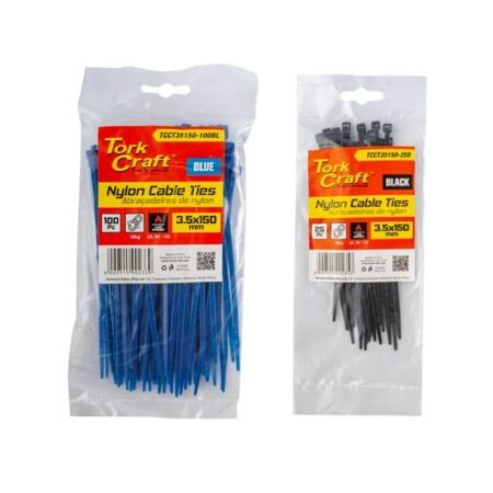 Tork Craft Nylon Cable Ties 150mm