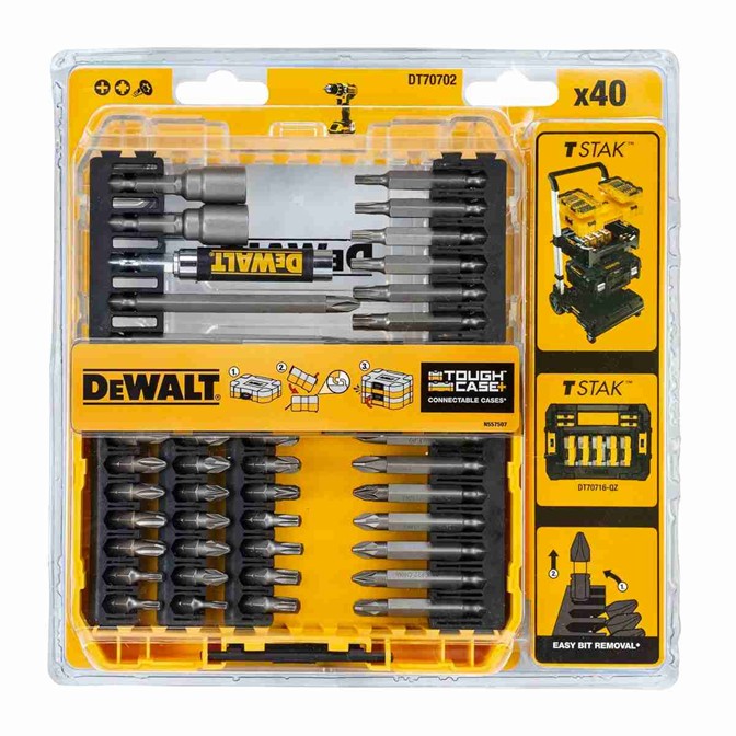 DEWALT Screwdriving Set in Tough Case 40-Piece DT70702 2