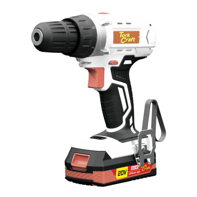 TORK CRAFT 20V Cordless Drill Driver Kit TC20001 2