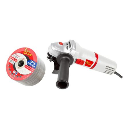 TORK CRAFT 900W Angle Grinder 115mm With Cutting Discs | TORKIT024