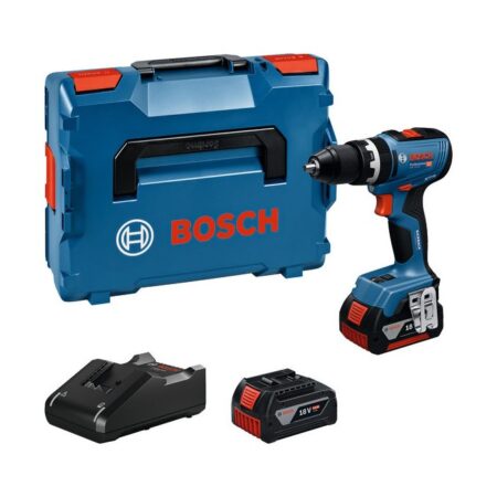 BOSCH 18V Cordless Impact Drill 5.0 Ah Set | PRO GSB 18V-65
