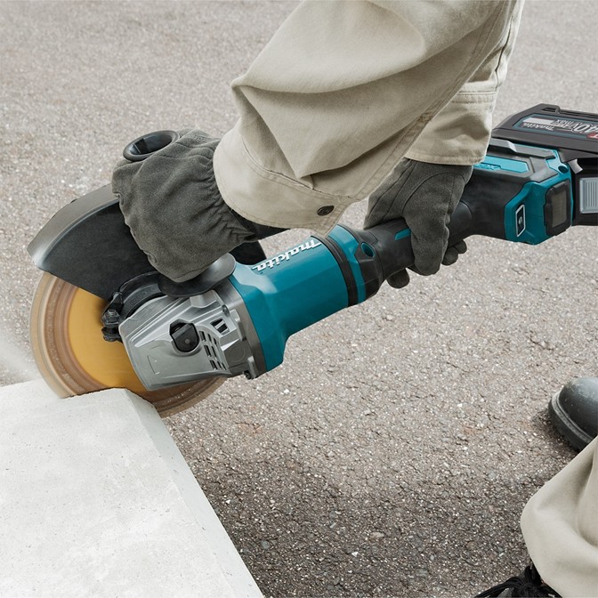MAKITA 40V Cordless Angle Grinder 230mm GA038GZ 2