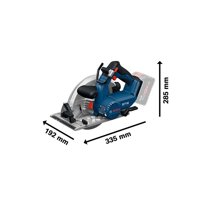 BOSCH 18V Cordless Circular Saw PRO GKS 18V-68-2 3