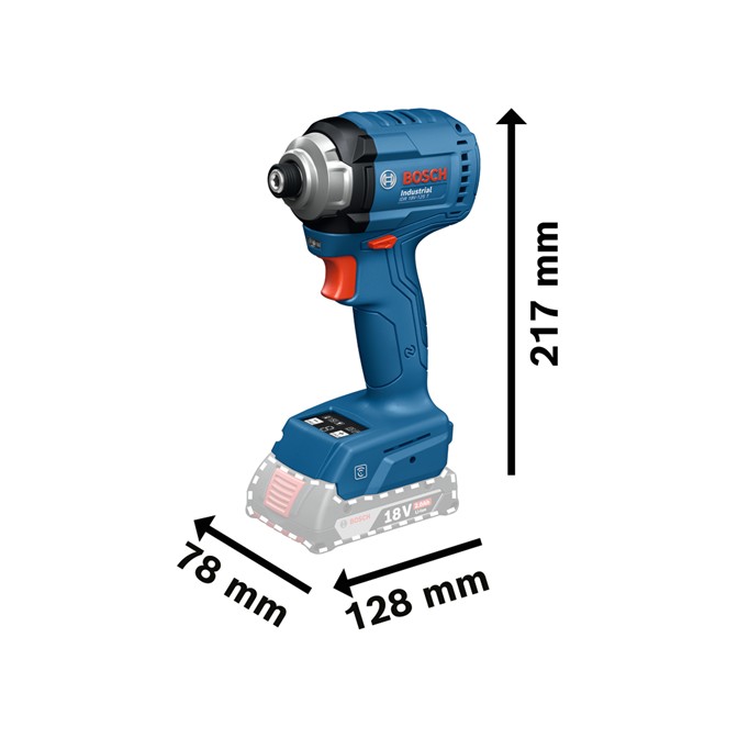 BOSCH 18V Cordless Impact Wrench IDR 18V-125 T 1