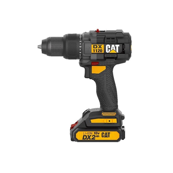 CAT 18V Brushless Impact Drill 65Nm KIT DX1120 1