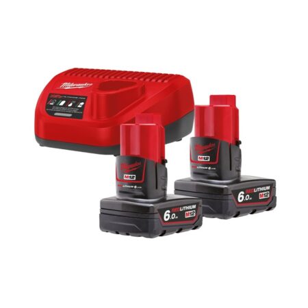 MILWAUKEE Battery & Charger Kit M12 NRG-602