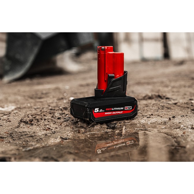 MILWAUKEE M12 HIGH OUTPUT 5.0Ah Battery 2