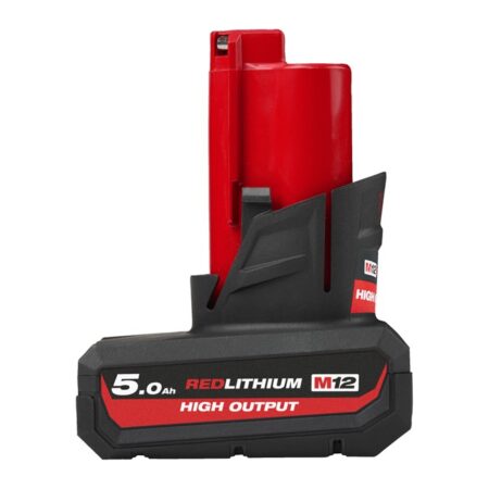 MILWAUKEE M12 HIGH OUTPUT 5.0Ah Battery