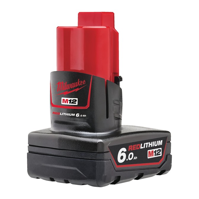 MILWAUKEE M12 REDLINK Battery Pack 6.0 Ah 1