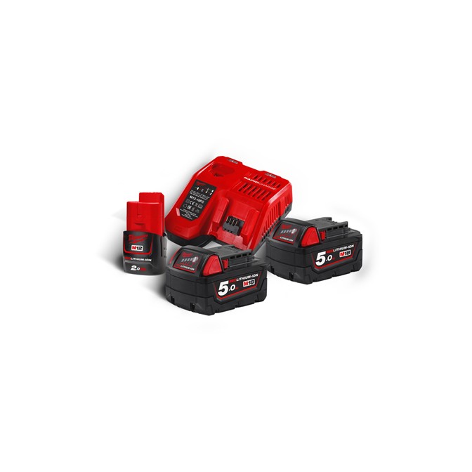 MILWAUKEE M18™ NRG-502 Battery & Charger Kit 1