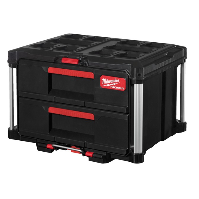 MILWAUKEE PACKOUT 2 Drawer Tool Box 1