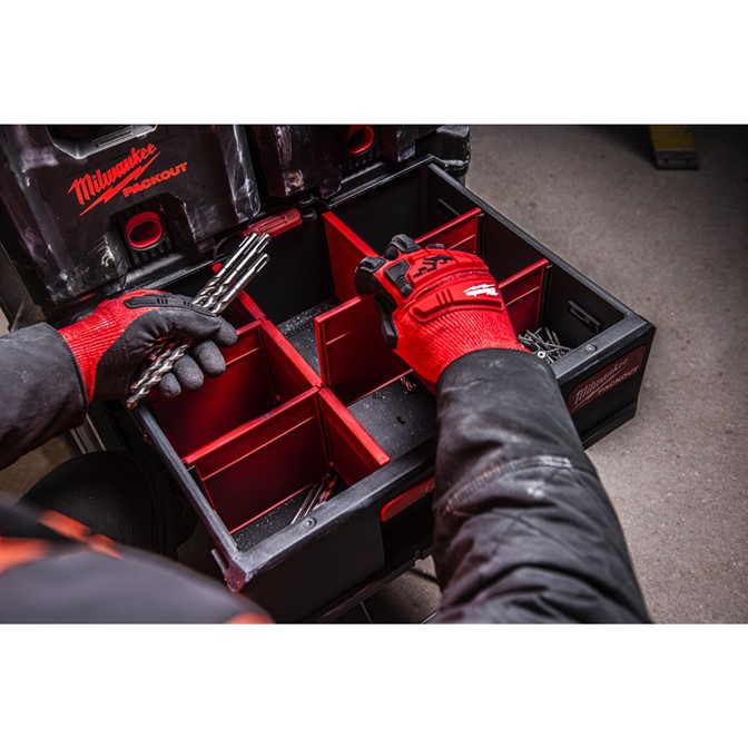 MILWAUKEE PACKOUT 2 Drawer Tool Box 7