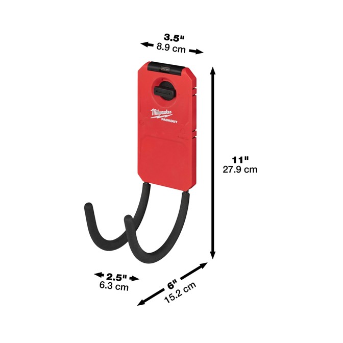 MILWAUKEE PACKOUT Curved Utility Hook 3