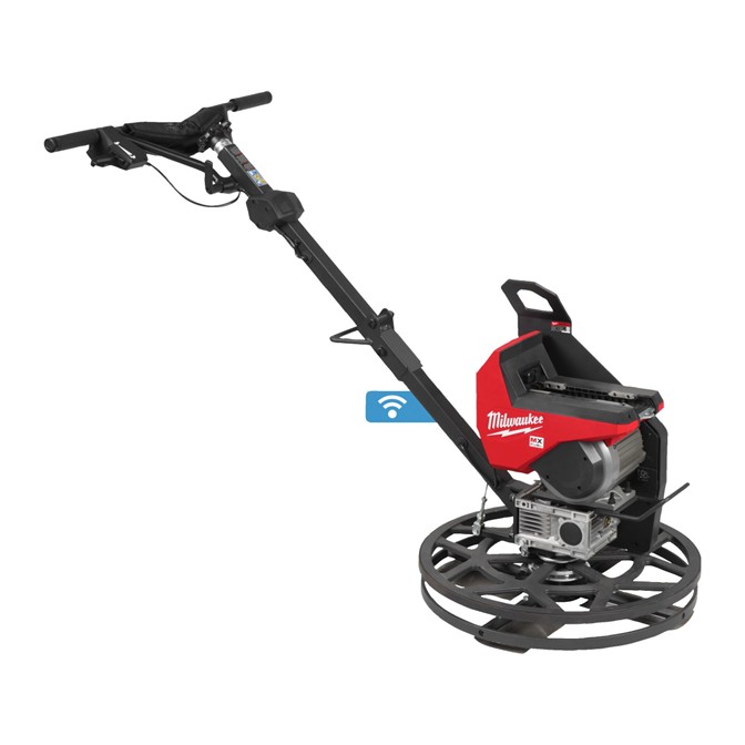 MIL4933498325 Main Milwaukee Cordless Walk Behind Edging Trowel MXF WBT60-0